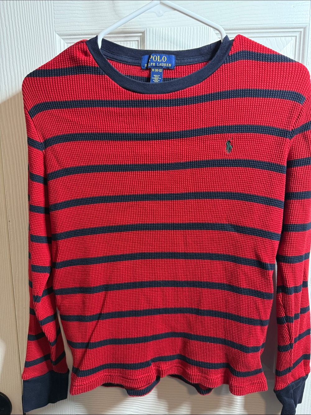 Boys long sleeve knit shirt